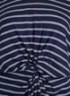Bomuldskjole med twist-detalje, Bl&aring;, Packshot image number 2
