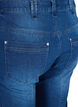 Slim fit capri jeans med lommer, Bl&aring;, Packshot image number 3