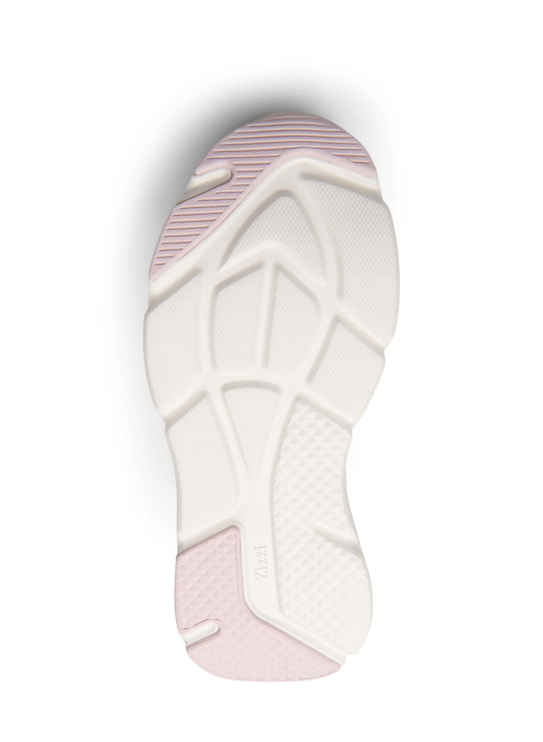 Zizzi Wide fit - Komfortsneakers med st&oslash;dabsorberende s&aring;l, Beige, Packshot image number 3