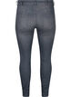 Amy jeans med høj talje og push up, Grey Denim, Packshot image number 1