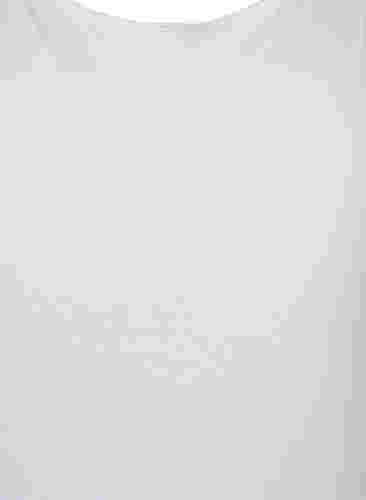 Graviditets top med ammefunktion, Bright White, Packshot image number 2