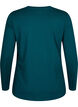 Langærmet træningsbluse, Deep Teal, Packshot image number 1