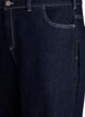 Wide fit jeans med brede opsm&oslash;g og kontraststikninger, Bl&aring;, Packshot image number 2