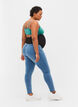 Graviditets jeggings i bomuldsmix, Light blue denim, Model image number 1