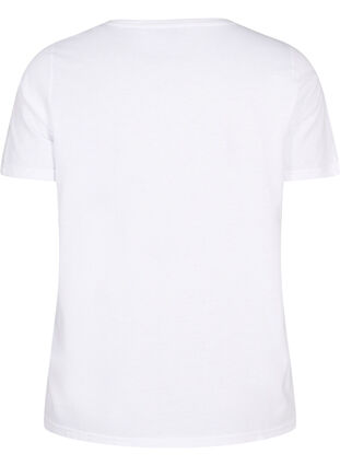 FLASH - T-shirt med motiv, Bright White, Packshot image number 1