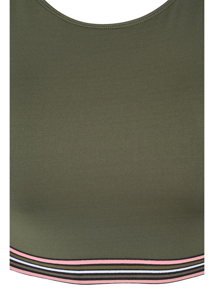 Blød bh med justerbare stropper, Grøn, Packshot image number 2