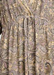 Maxikjole i viskose med paisleyprint, Gul, Packshot image number 2