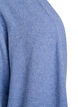 Meleret strik cardigan med lommer, Bl&aring;, Packshot image number 2