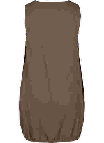 Ærmeløs kjole i bomuld, Falcon, Packshot image number 1