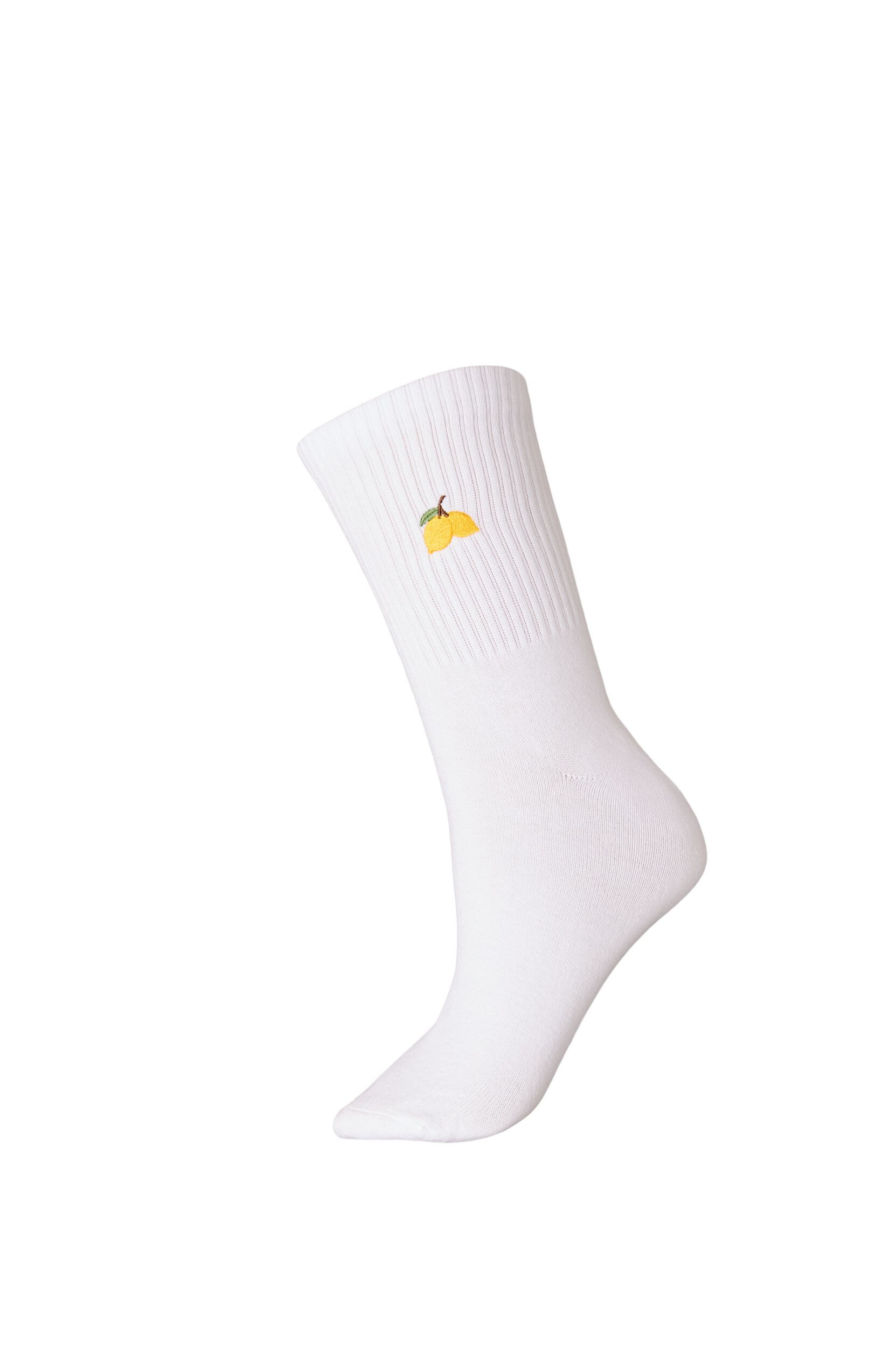 ZizziBomuldsstr&oslash;mper med motiv, Hvid, Packshot image number 0
