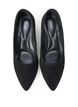 Wide fit - Pump i ruskind, Sort, Packshot image number 2