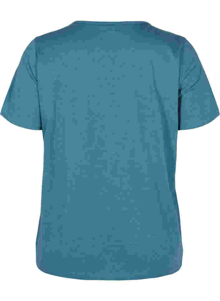 Kortærmet t-shirt med broderi anglaise, Dragonfly Mel., Packshot image number 1