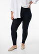 Basis leggings i viskose, Sort, Model image number 0