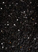 Kort pailletnederdel, Sort, Packshot image number 2