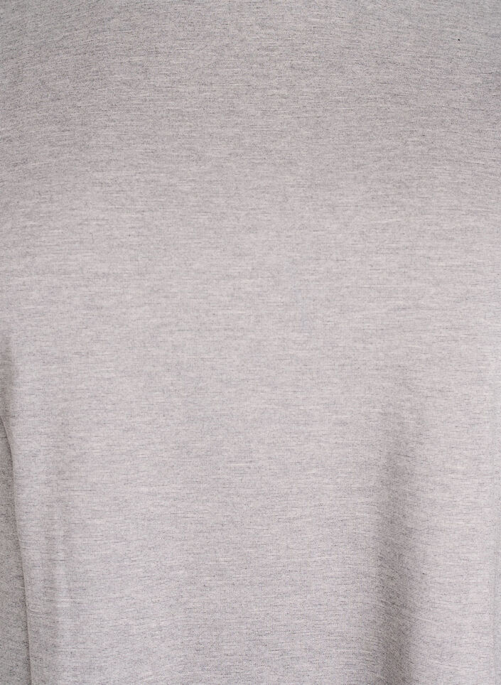 Kort jerseykjole med A-facon, Gr&aring;, Packshot image number 2