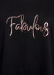 T-shirt med motiv , Sort, Packshot image number 2