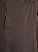H&oslash;jtaljede sweatshorts med lommer, Brun, Packshot image number 2