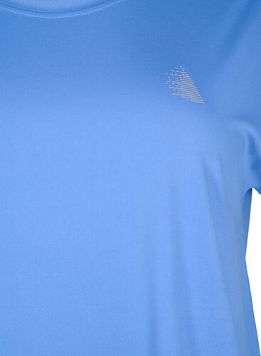Kortærmet trænings t-shirt, Granada Sky, Packshot image number 2