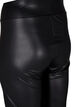 Shiny tætsiddende shorts med høj talje, Black, Packshot image number 3