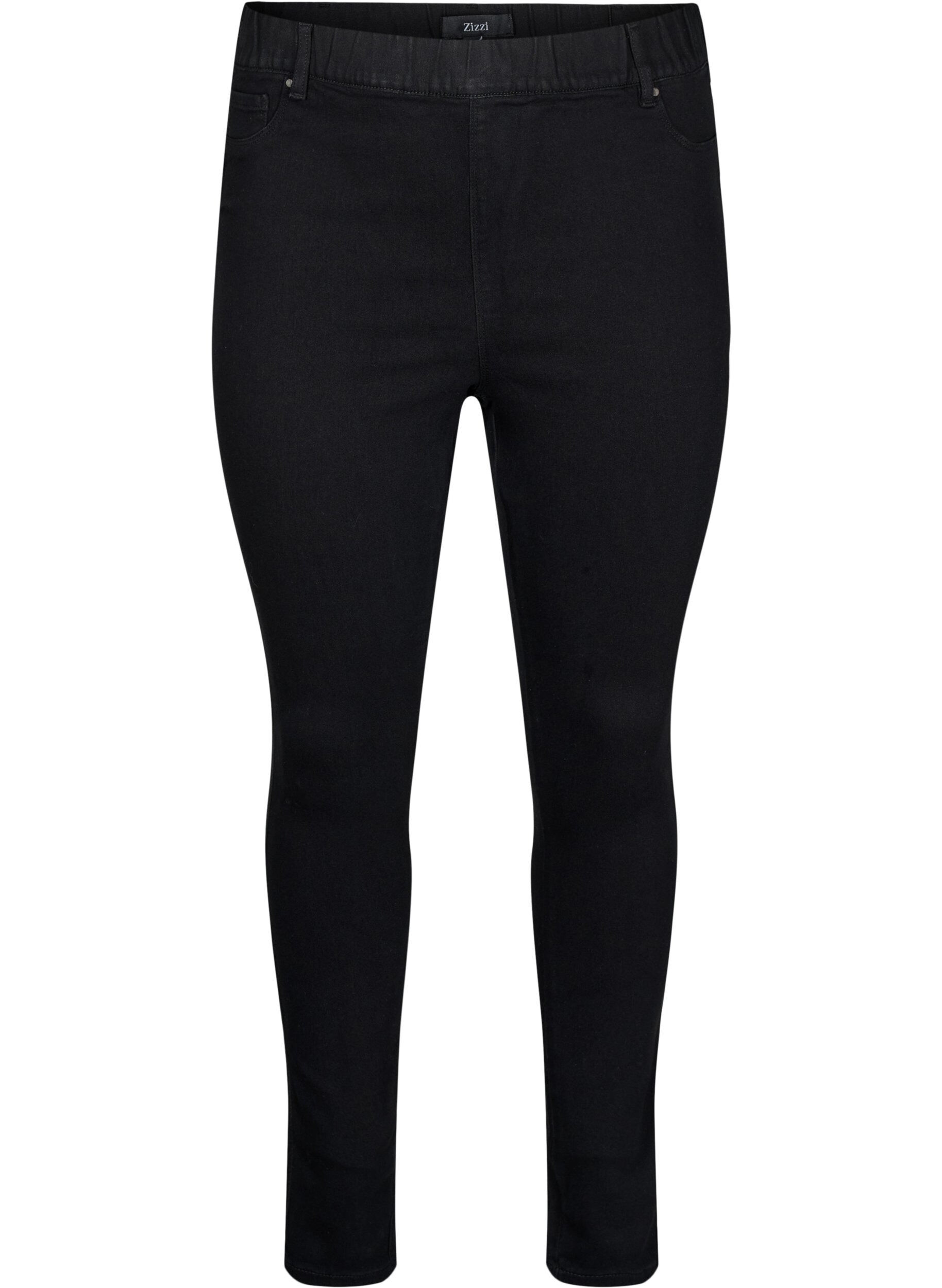 Jeggings med h&oslash;j talje