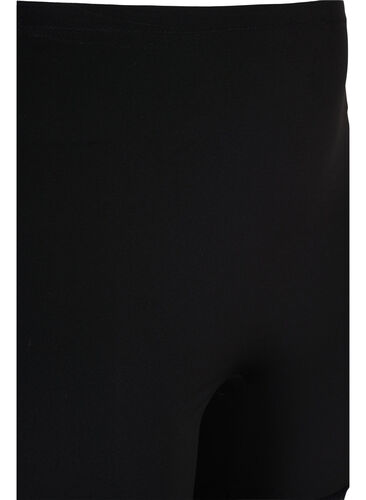 Light shapewear shorts med blondekant, Black, Packshot image number 2