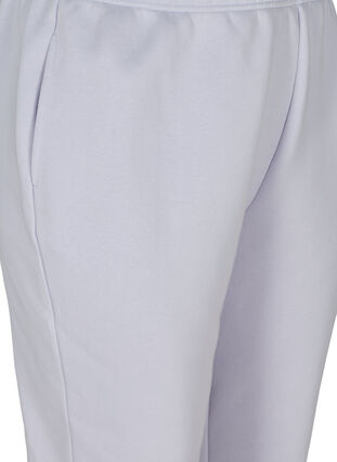 Løse sweatpants med lommer, Purple Heather, Packshot image number 2