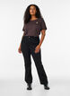 T-shirt med motiv, Brun, Model image number 1
