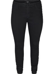 Jeggings i bomuldsblanding, Black