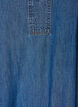 Denimkjole i maxil&aelig;ngde med fl&aelig;sesk&aelig;ringer, Bl&aring;, Packshot image number 2