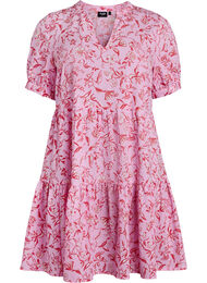 FLASH - Kort kjole med A-facon, Lilla