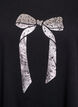 T-shirt med motiv, Sort, Packshot image number 2