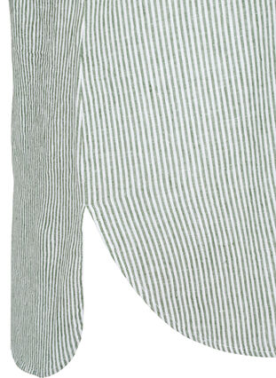 Lang skjorte med korte ærmer, Black Forest Stripe, Packshot image number 3