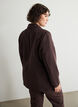 Klassisk blazer med knaplukning, Brun, Model image number 2