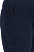 L&oslash;se shorts i bomuld med lommer, Bl&aring;, Packshot image number 2