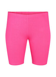 Ensfarvede basis cykelshorts, Lyser&oslash;d