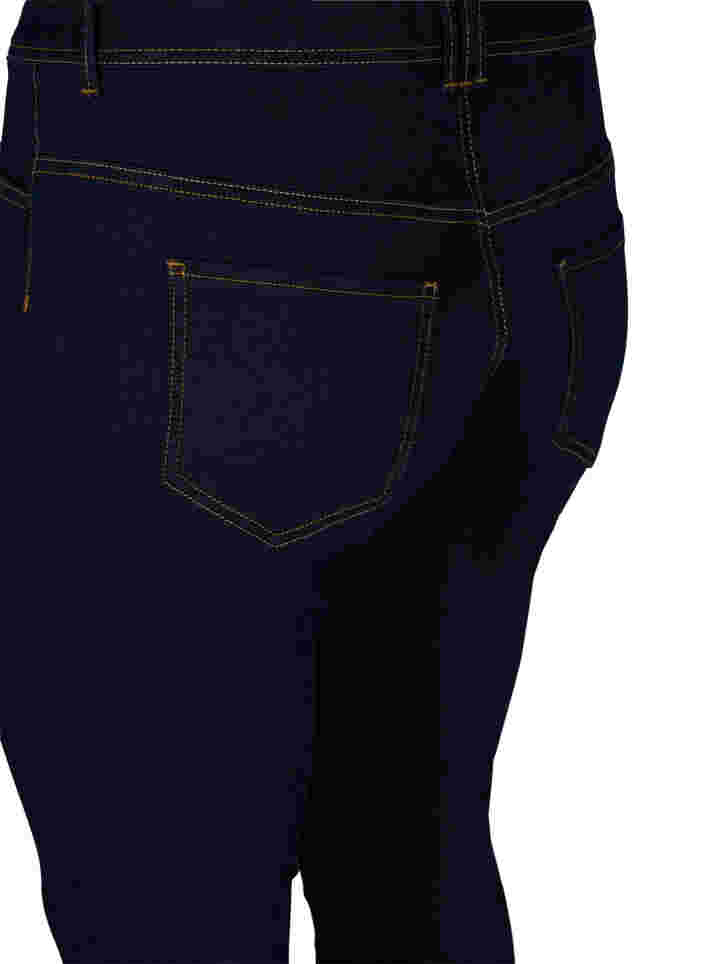 Ekstra slim Nille jeans med høj talje, Blue denim, Packshot image number 3