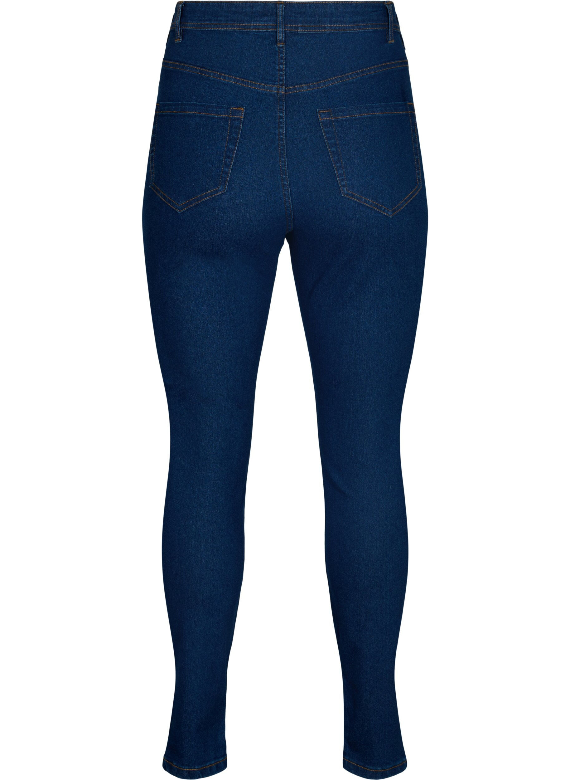 ZizziJeans med super slim fit, Bl&aring;, Packshot image number 1