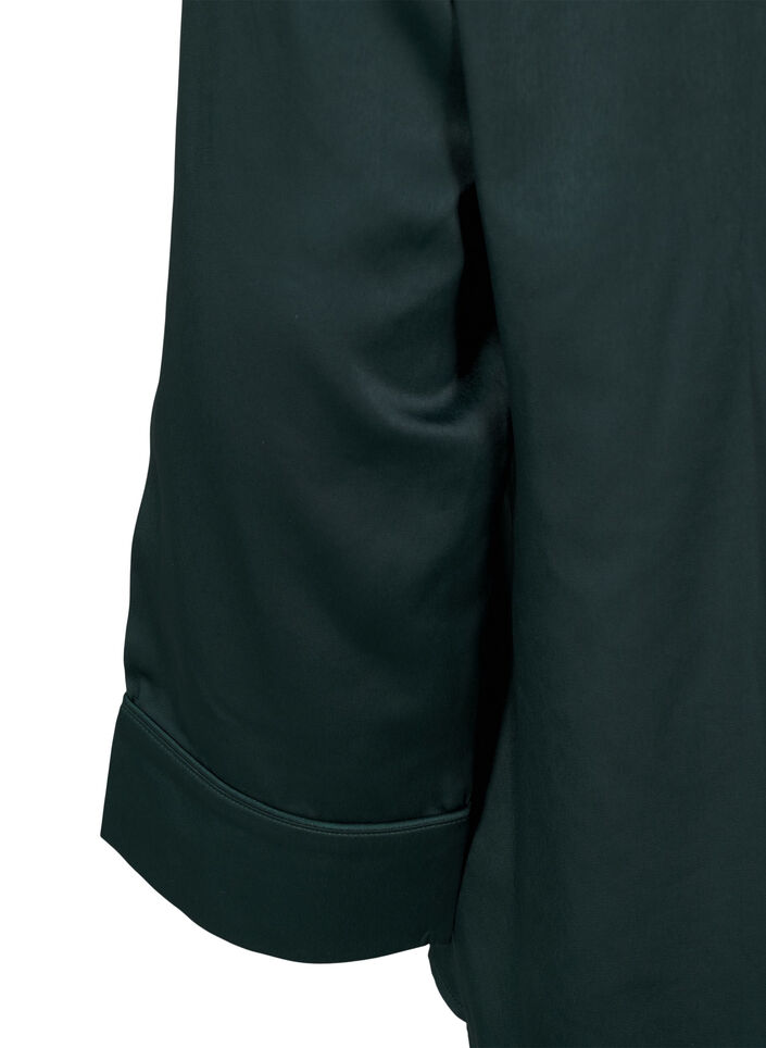 Natskjorte i satin, Scarab, Packshot image number 3