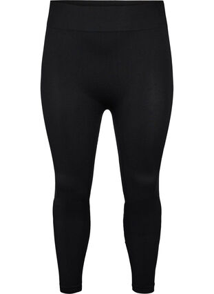 Seamless basis leggings, Black, Packshot image number 0