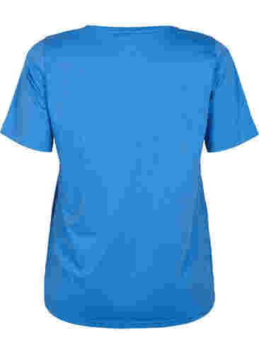 FLASH - T-shirt med v-hals, Ultramarine, Packshot image number 1