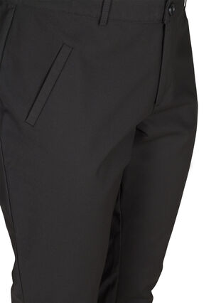 Klassiske bukser med 7/8 længde, Black, Packshot image number 2