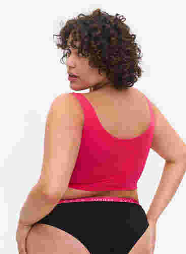 Seamless bh med stretch, Bright Rose, Model image number 1