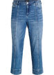 Straight fit Kiana jeans med markante syninger, Blå, Packshot image number 0
