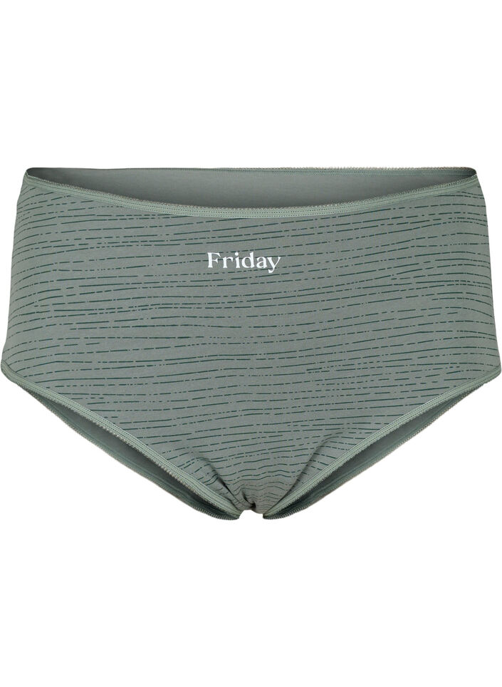 7-pak hipster med regul&aelig;r talje, Scarab Multi Pack, Packshot image number 3