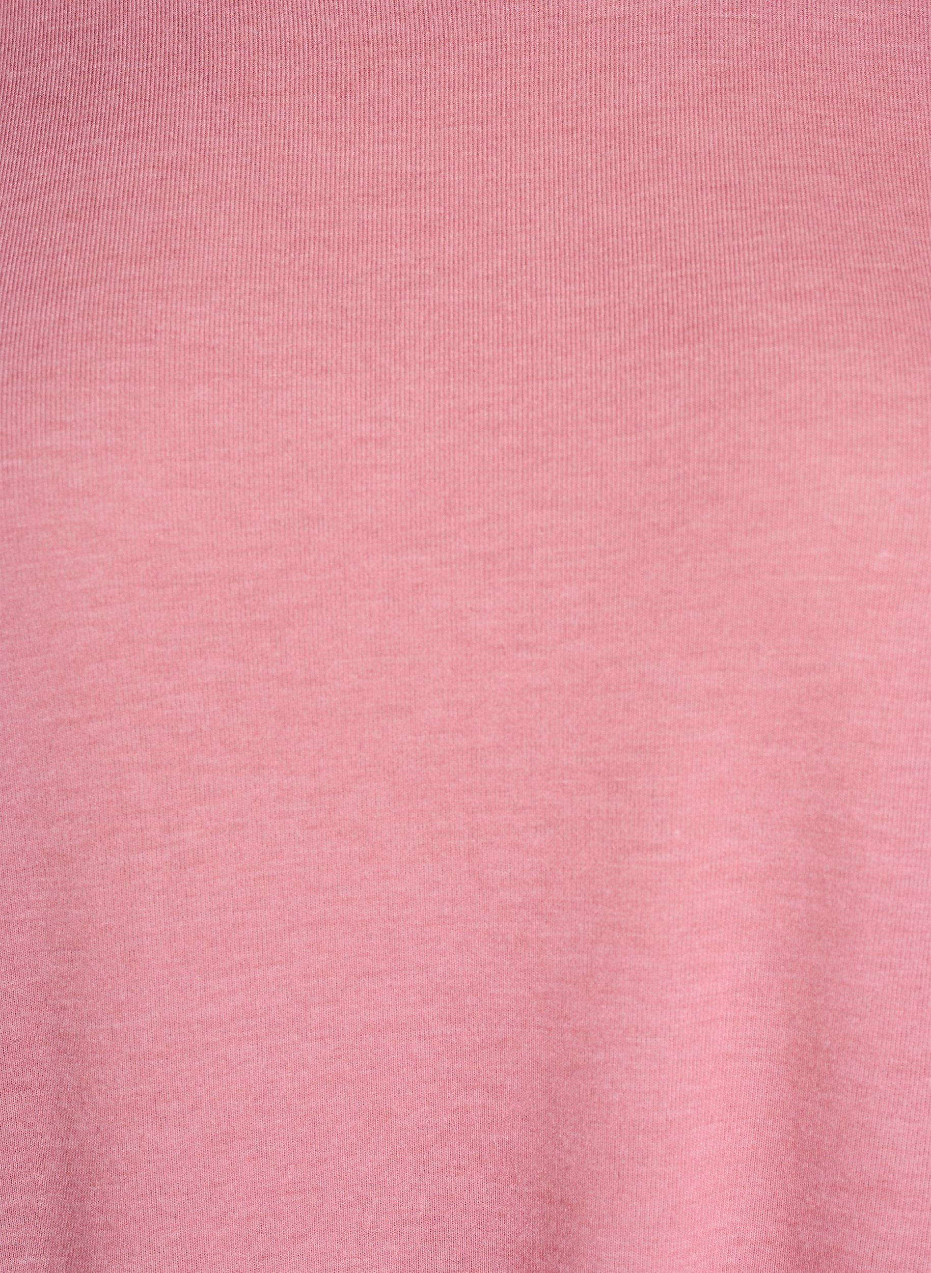 ZizziJerseybluse med 3/4 &aelig;rmer, Lyser&oslash;d, Packshot image number 2