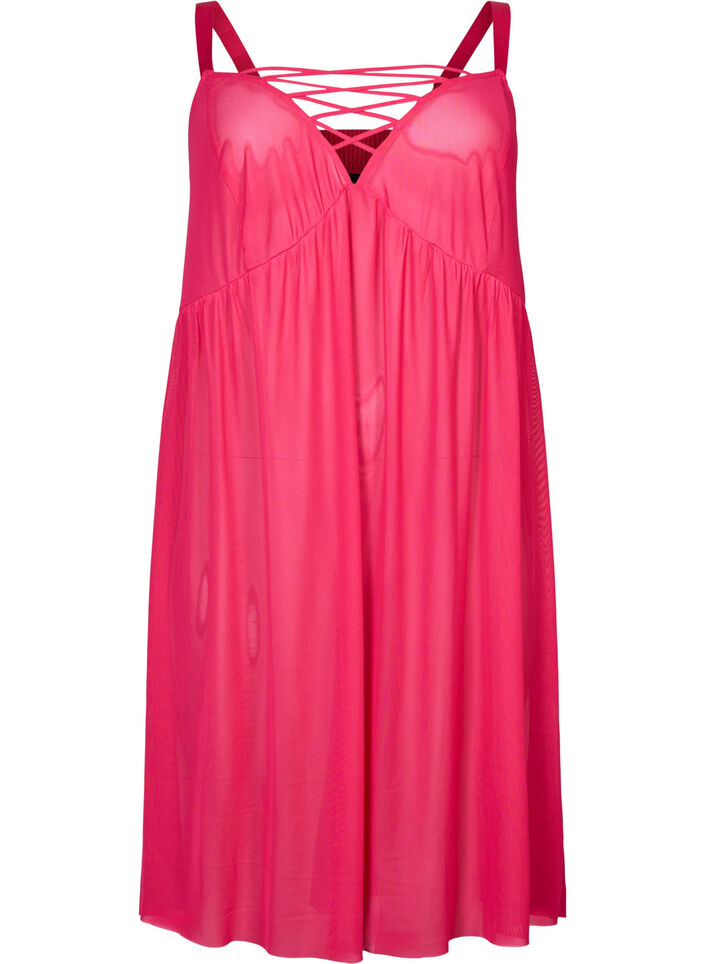 Mesh natkjole med string, Jazzy, Packshot image number 0