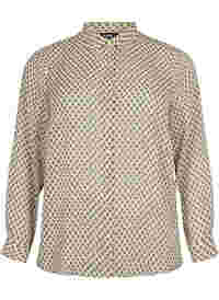FLASH - Langærmet skjorte med prikker