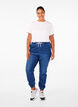 Denimjoggers med lommer, Bl&aring;, Model image number 0