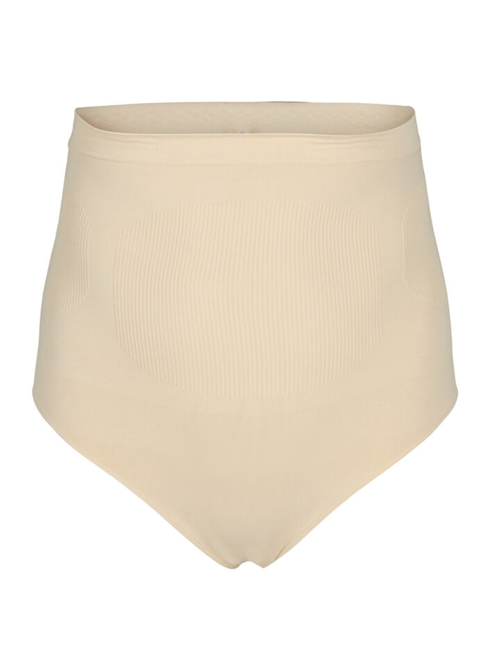 H&oslash;jtaljet shapewear trusse, Beige, Packshot image number 0