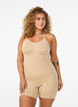 Shapewear heldragt med &aring;bning forneden, Beige, Model image number 0